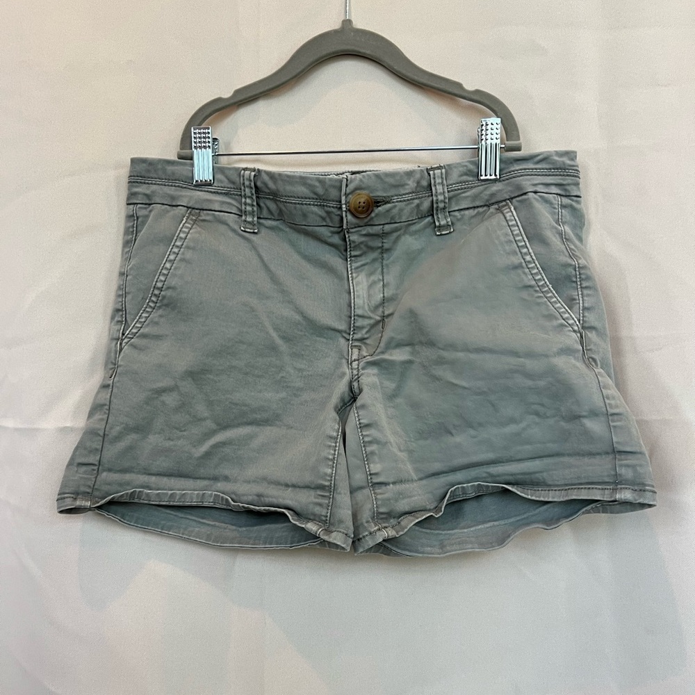 American Eagle Army Green Shorts
